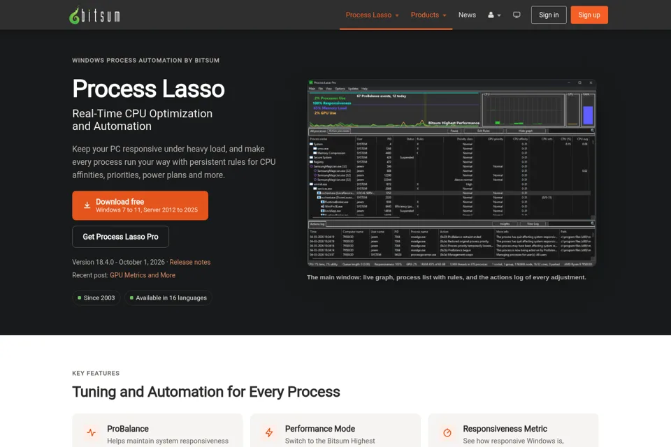 Landing page preview