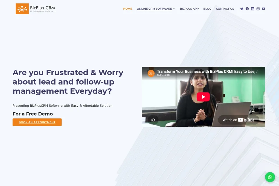 Landing page preview