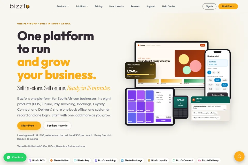Landing page preview