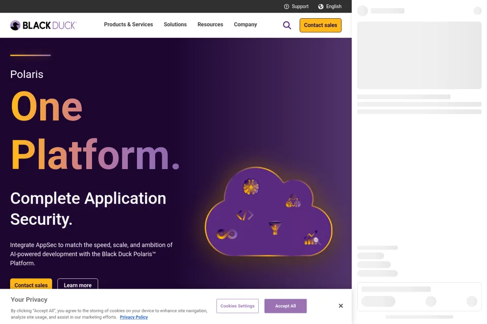 Landing page preview