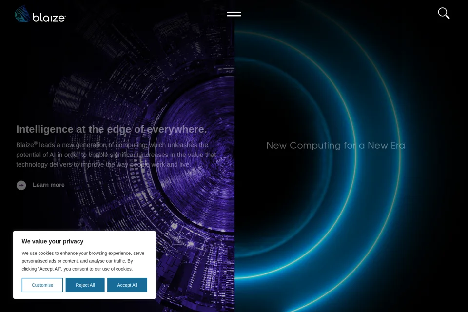 Landing page preview