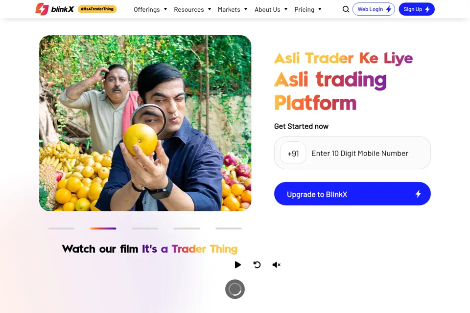 Landing page preview