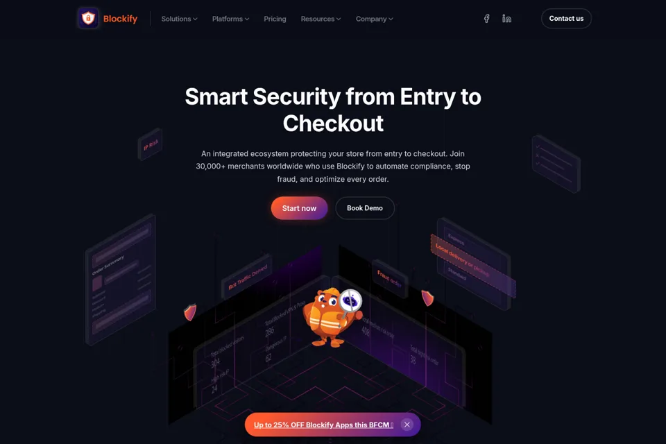 Landing page preview