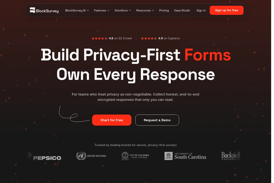 Landing page preview