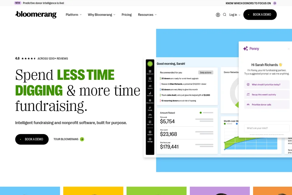 Landing page preview