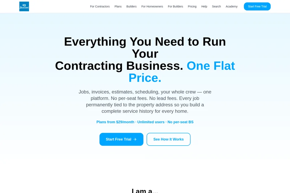 Landing page preview