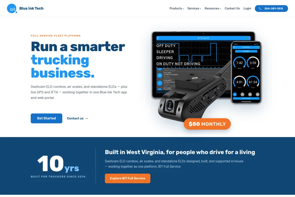 Landing page preview