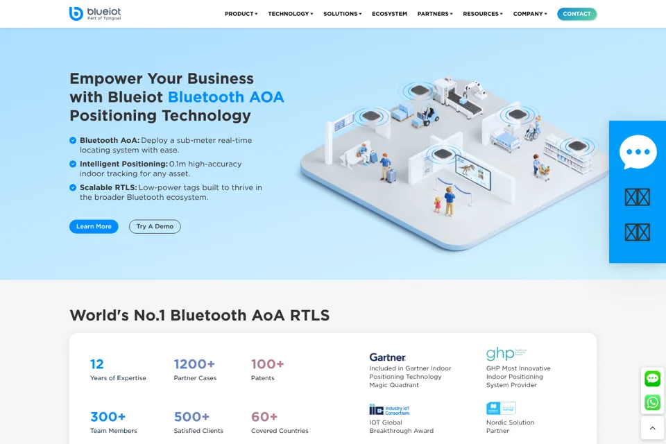 Landing page preview
