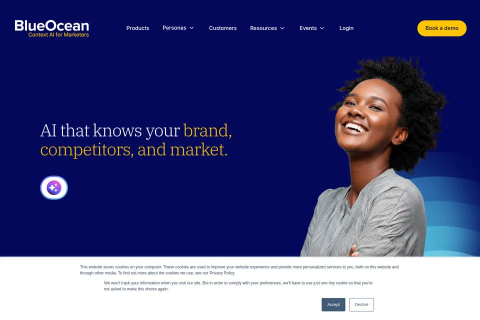 Landing page preview