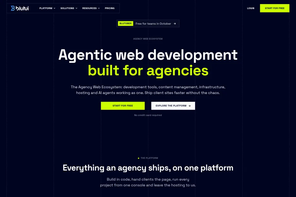 Landing page preview