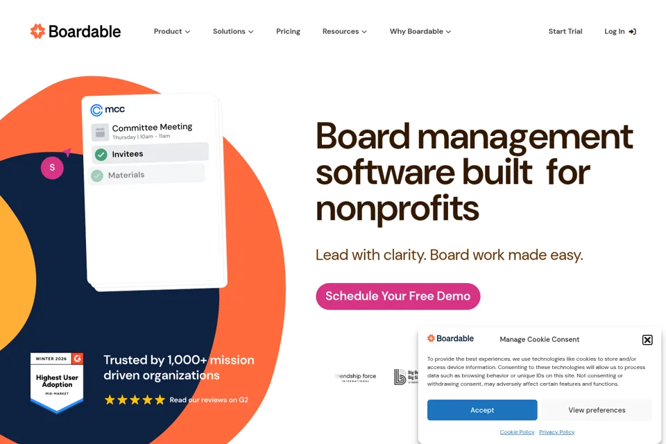 Landing page preview