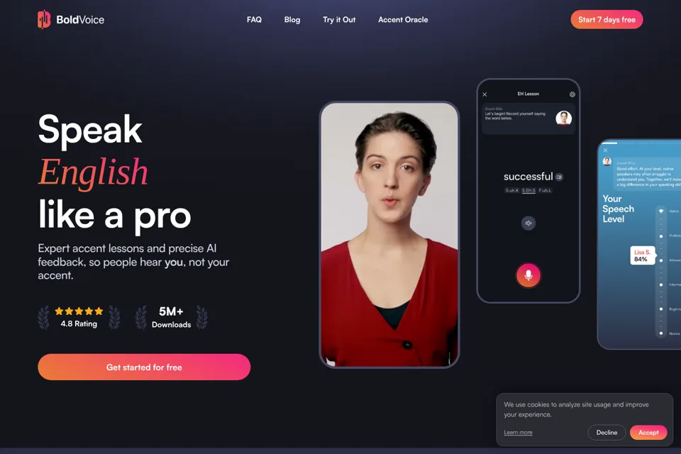Landing page preview