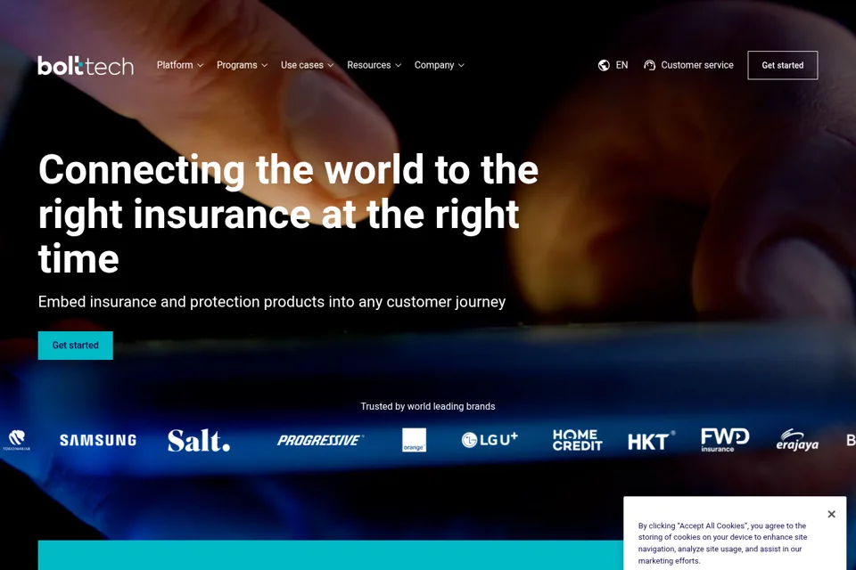 Landing page preview