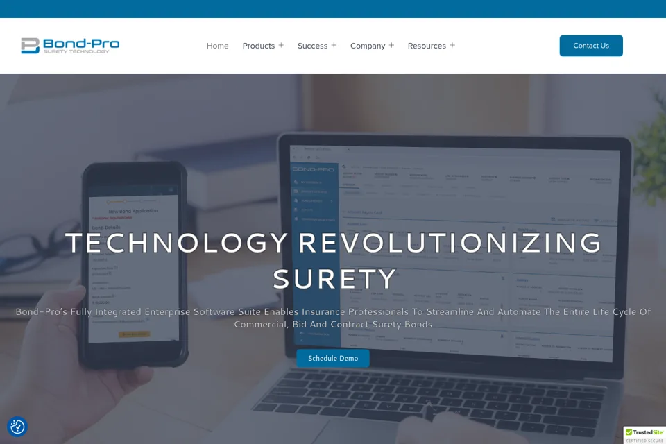 Landing page preview