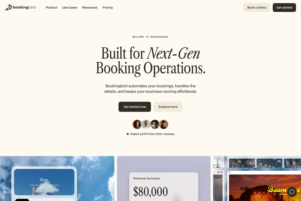 Landing page preview