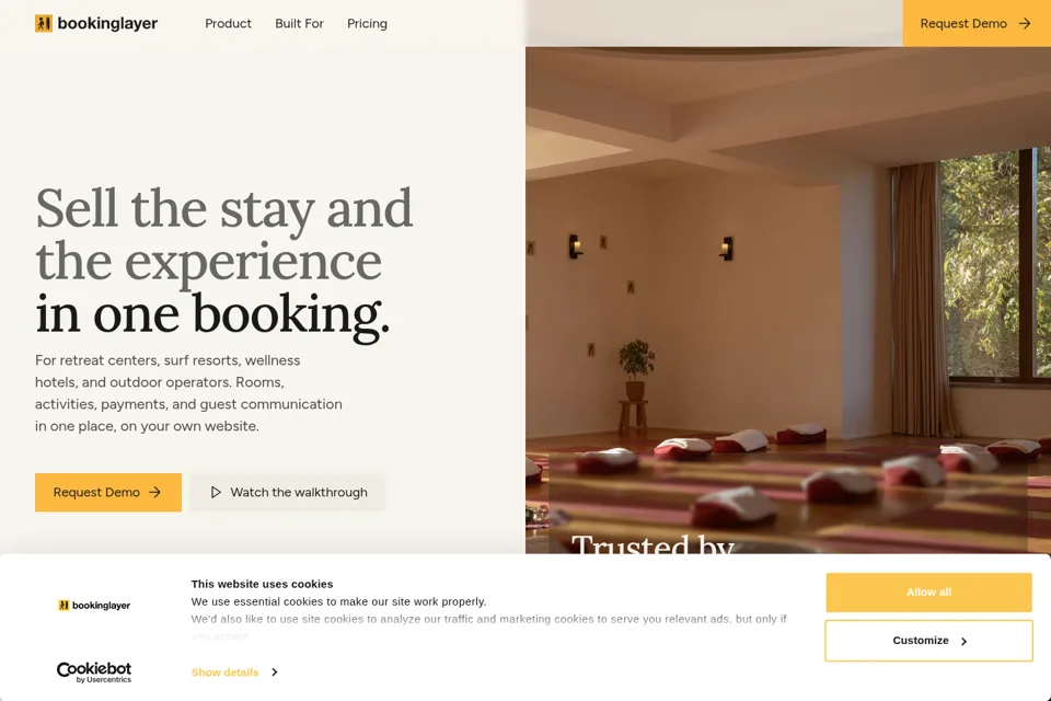 Landing page preview