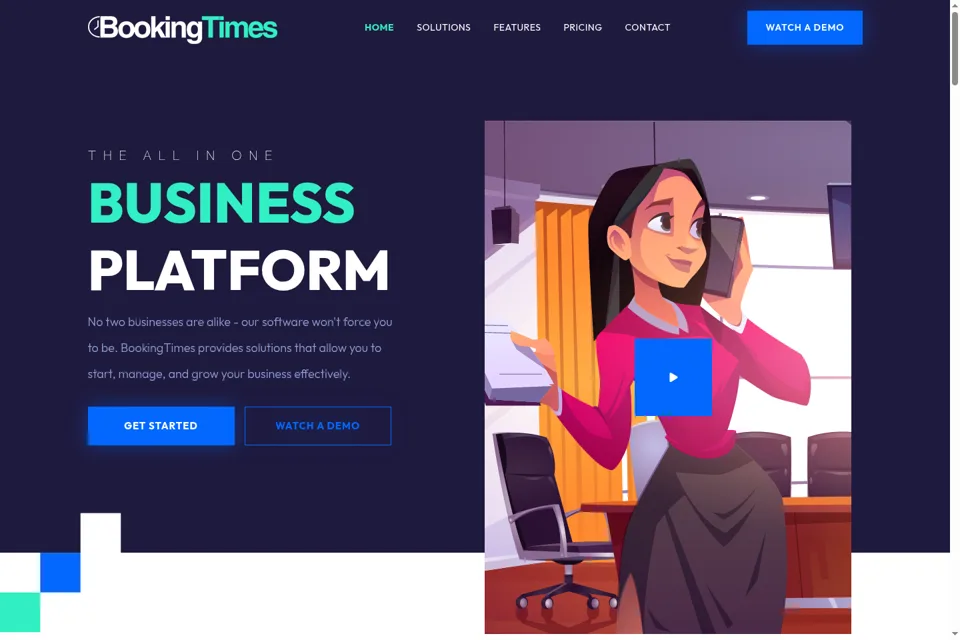 Landing page preview