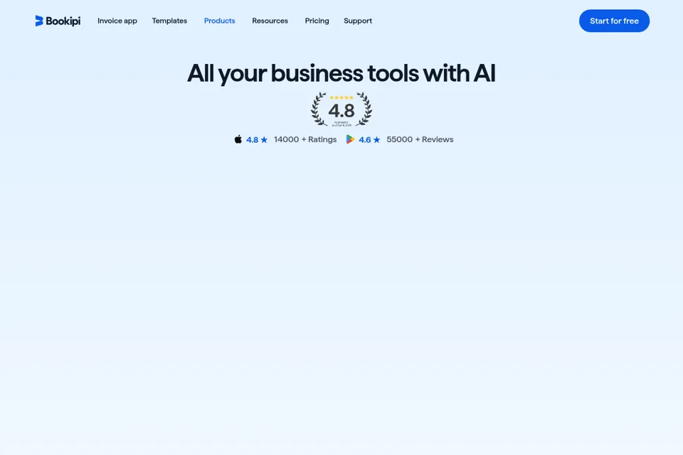 Landing page preview