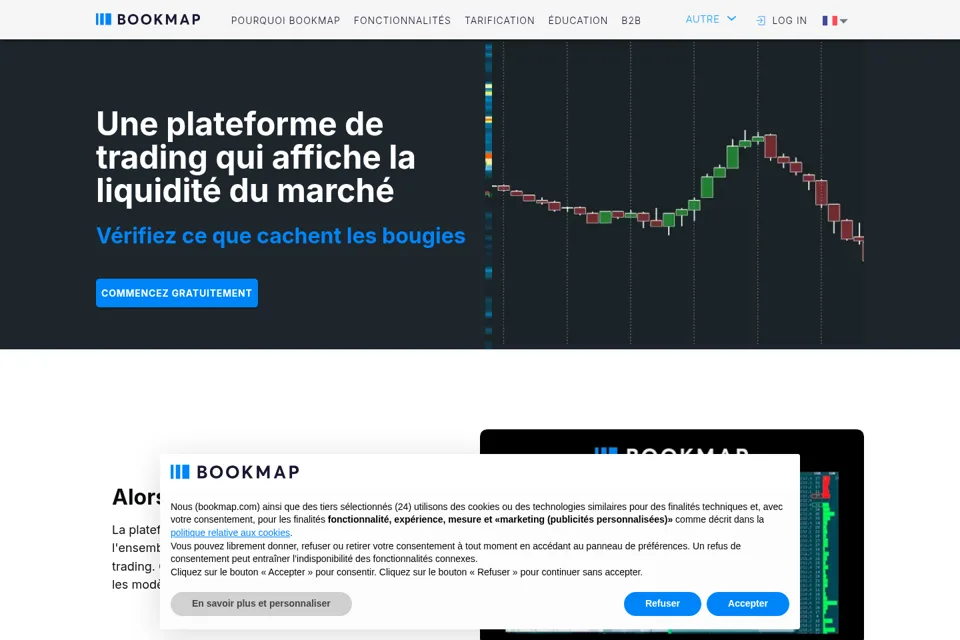 Landing page preview