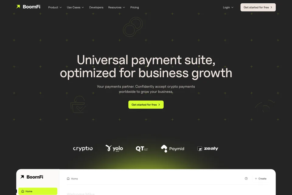 Landing page preview