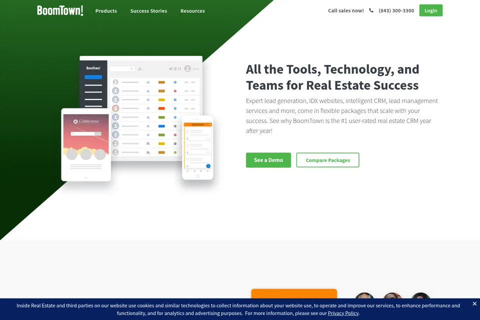 Landing page preview