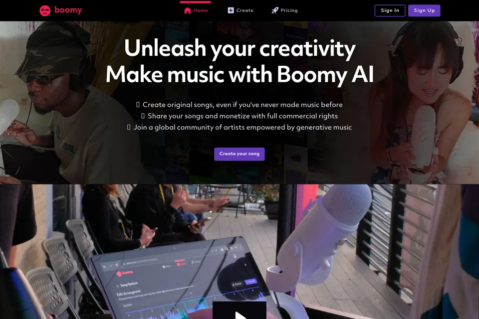 Landing page preview