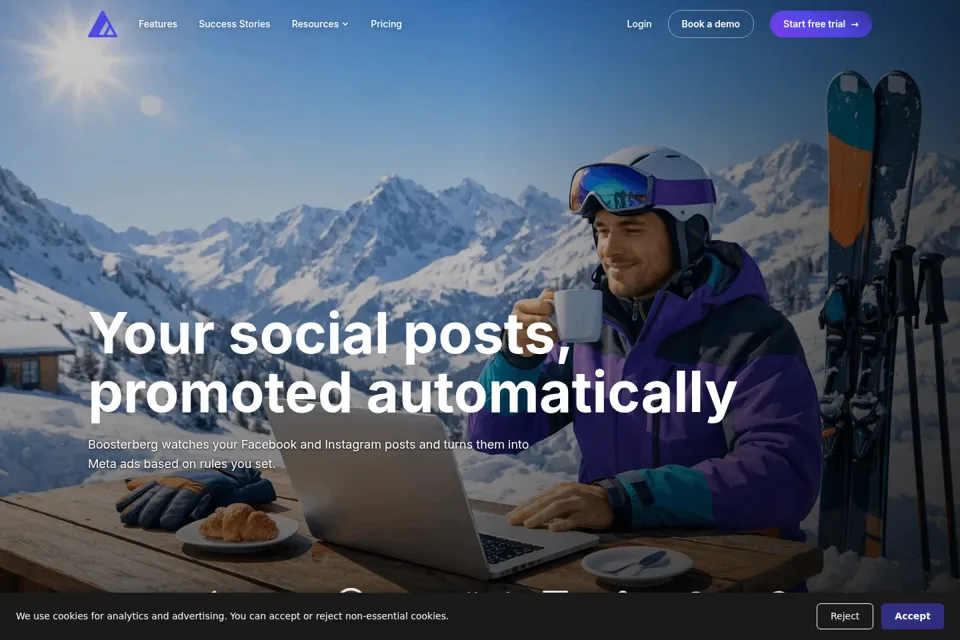Landing page preview