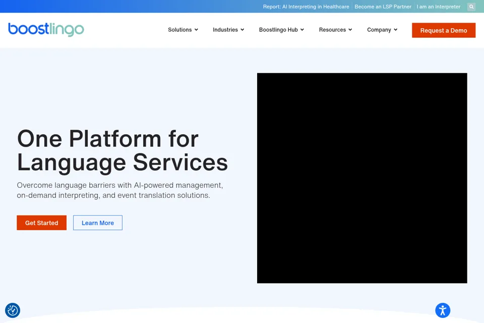 Landing page preview