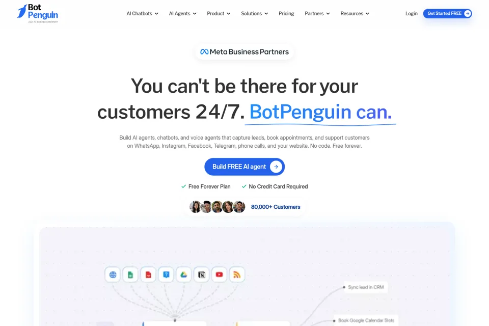 Landing page preview