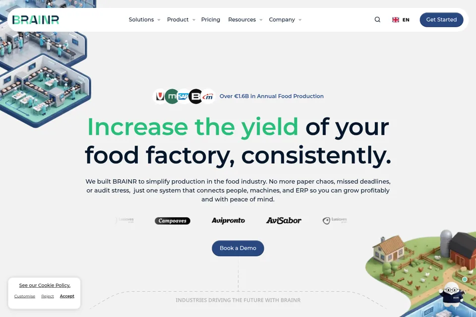 Landing page preview