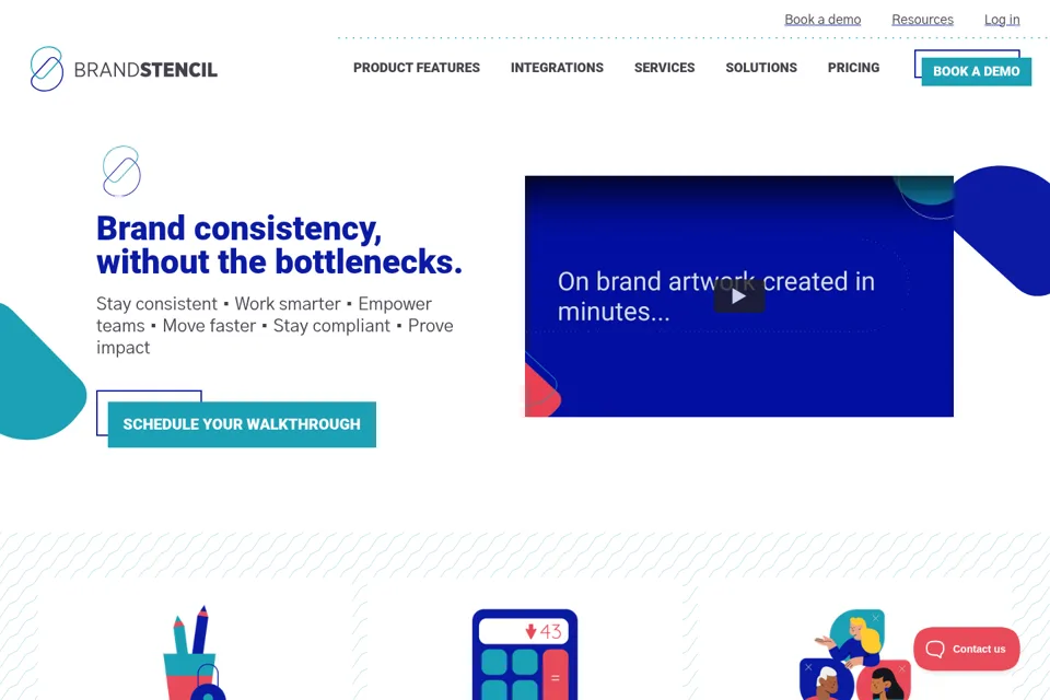 Landing page preview