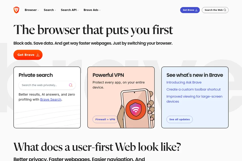 Landing page preview