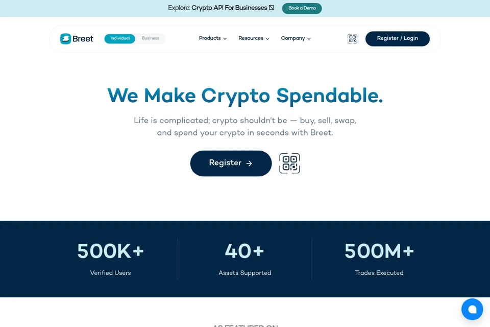 Landing page preview