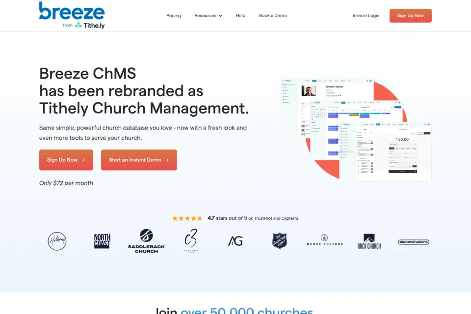 Landing page preview