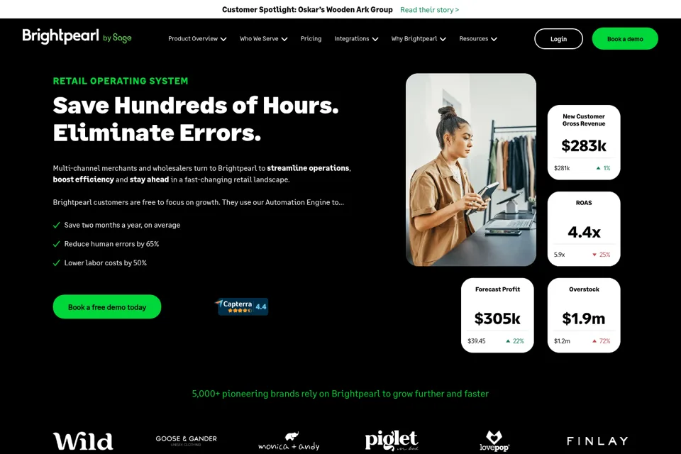 Landing page preview