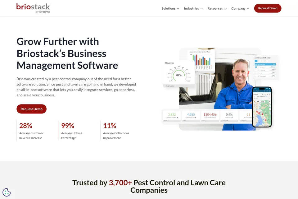 Landing page preview