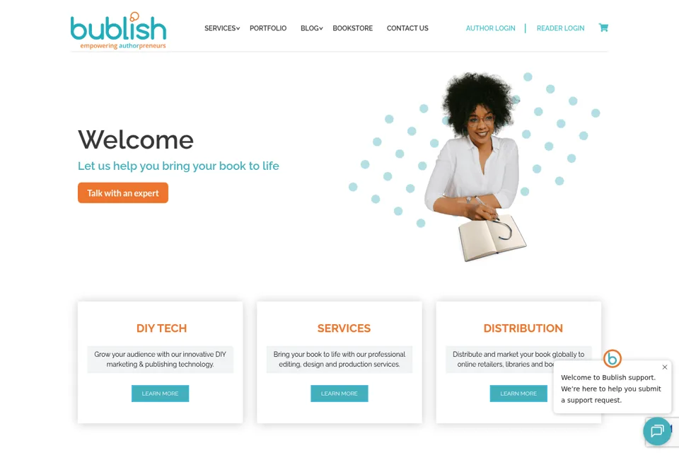 Landing page preview