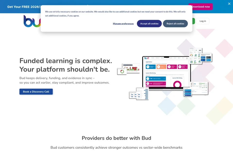Landing page preview