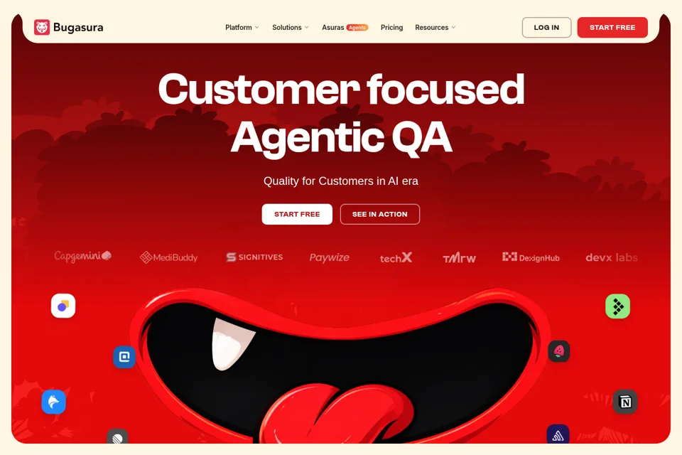 Landing page preview