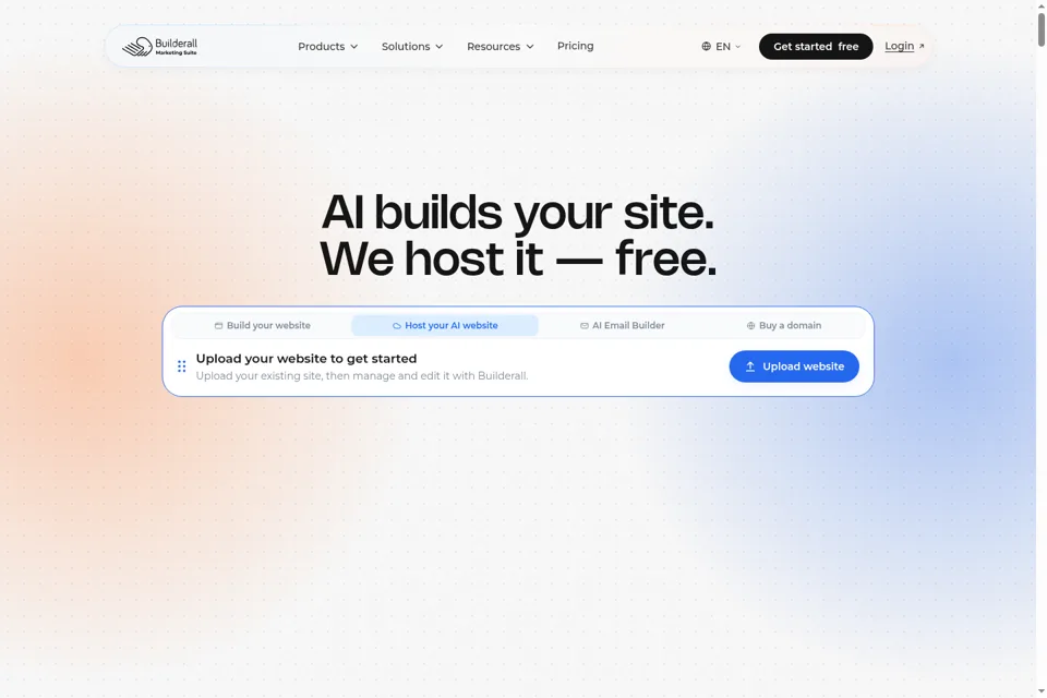 Landing page preview