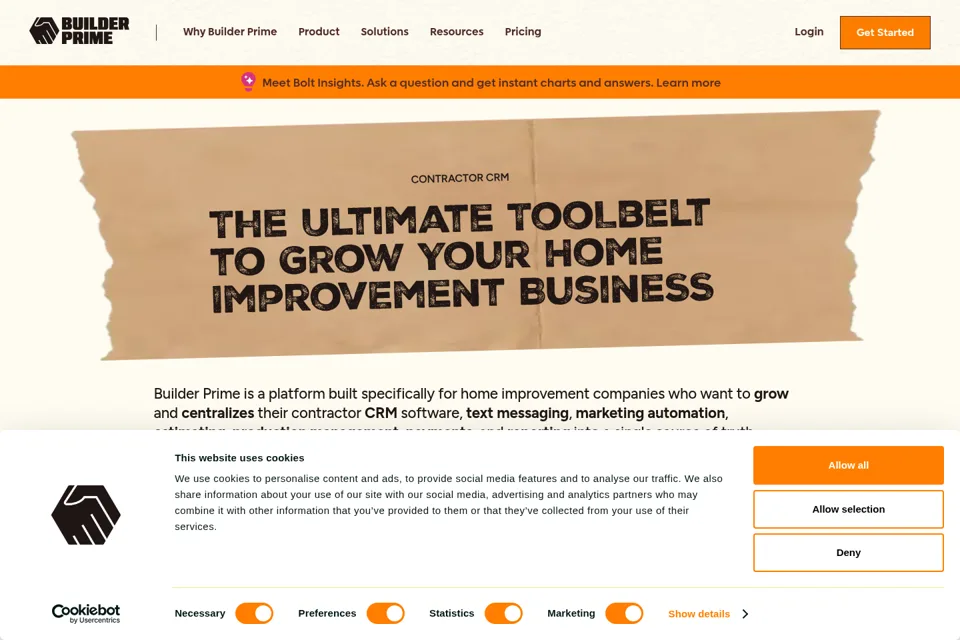 Landing page preview