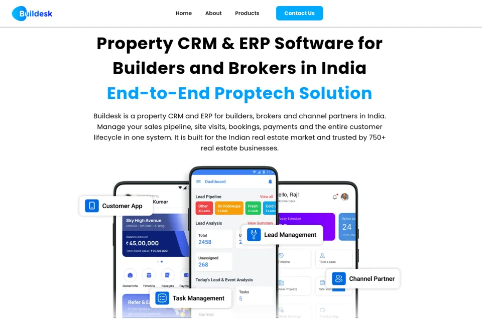 Landing page preview