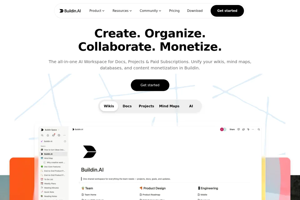 Landing page preview