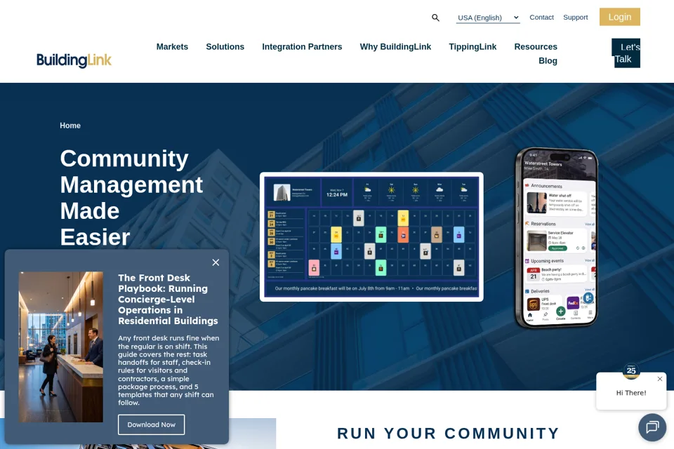Landing page preview