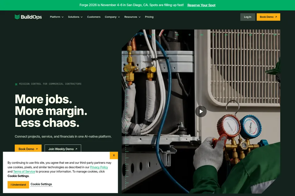 Landing page preview
