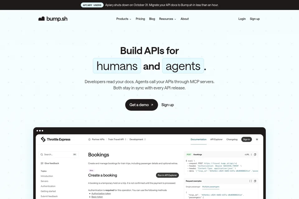 Landing page preview