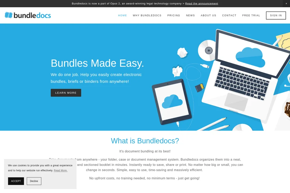Landing page preview