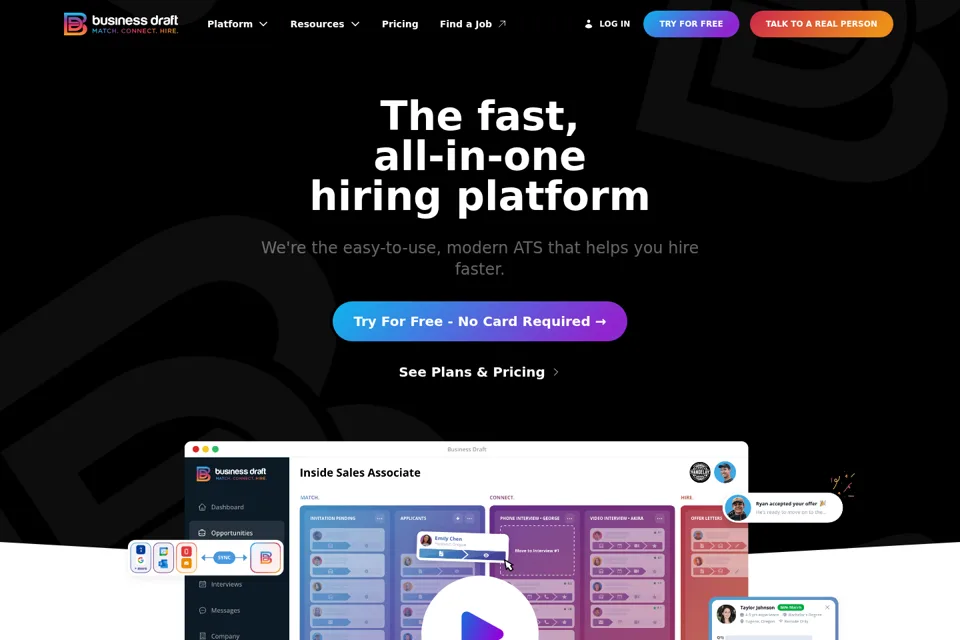Landing page preview