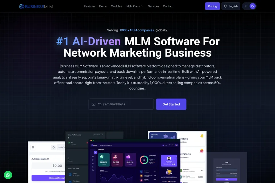 Landing page preview