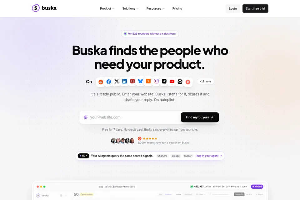 Landing page preview